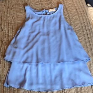 Blue tank top - great for all seasons